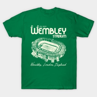 Defunct Wembley Stadium London England T-Shirt